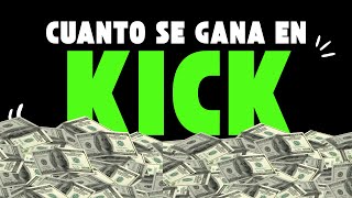 ¿Cuánto Dinero Ganan los Streamers en Kick 💰 ¡Miles de Dólares al Mes [upl. by Aneehsat104]