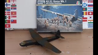 BUILD UPDATE 3 OPERATION MARKET GARDEN 172 ITALERI 1356 AS51 HORSA GLIDER amp BRITISH PARATROOPS [upl. by Kooima699]