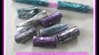 PLASTIC BEADS from grocery bags diy HOW TO recycle plastic bags Handmade beads DIY Plastic Beads [upl. by Elokin963]