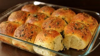 Garlic Parmesan Dinner Rolls Recipe [upl. by Esch502]