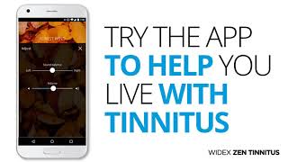 Widex Zen Tinnitus Management app [upl. by Hudis]