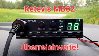 CBFunk Erster Test Retevis MB62  Überreichweite SporadicE Teil 2 7355 👍 [upl. by Sardella463]