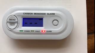 Carbon Monoxide Alarm Sound [upl. by Annij]