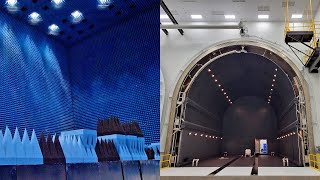 EXCLUSIVE look inside Lockheed Martins new satellite torturetesting facility [upl. by Akimaj]