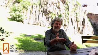 Reinhold Messner und die Hintergründe zum Messner Mountain Museum [upl. by Gavriella]