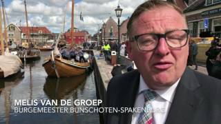 Spakenburg test nieuwe waterkering [upl. by Nellaf]