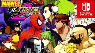 Marvel vs Capcom Nintendo Switch Gameplay [upl. by Arenahs]