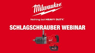 MILWAUKEE® Schlagschrauber Webinar [upl. by Eidnim]