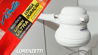 DUCHA LORENZETTI LOREN BELLO INSTALAÇÃO E TESTE DO CHUVEIRO [upl. by Coral]