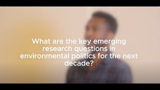 Quelles questions de recherche émergeront en politique environnementale pour la prochaine décennie [upl. by Ayota]