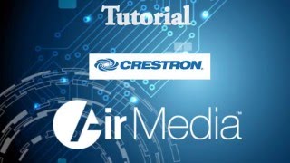 How to use Crestron Airmedia  CO classes  JCU [upl. by Assirahs549]