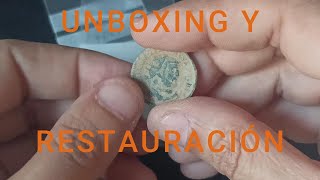 Unboxing y Restauración de Moneda Romana [upl. by Chernow429]