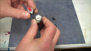 Destroyed Mini MagLite Now Only Good for Parts [upl. by Airotkiv]