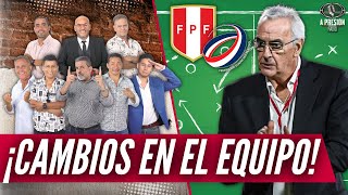 Jorge Fossati ALISTA VARIANTES en el once ¿se filtrará [upl. by Kesley]