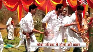 Holi Celebration in Saathiya [upl. by Knarf]