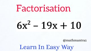 Factorization of Algebraic Expressions  Factorization Class 8  Factorization Method  Factorize [upl. by Aneetsyrk18]