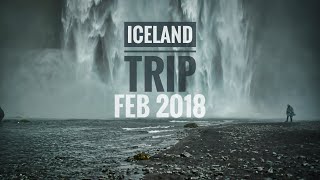 Iceland Trip Feb 2018 [upl. by Nnovahs]