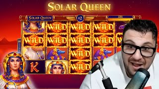 SOLAR QUEEN SPACCATA 🔥 IMPAZZITA CON I WILD 🤯 TONY TUBO CASINO 👑 SLOT ONLINE 🎰 [upl. by Kehoe]