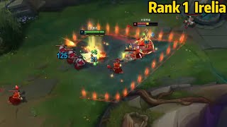 Rank 1 Irelia This Irelia Mechanic is SO CLEAN [upl. by Wye]