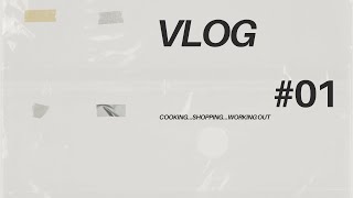 Vlog 01 cookingshoppingworking out…vlogcookingshoppinginpiration [upl. by Ytomit]