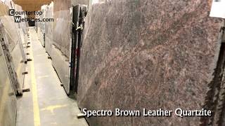 Spectro Brown Leather Quartzite [upl. by Gnoz256]