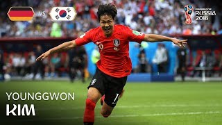 KIM Younggwon Goal  Korea Republic v Germany  MATCH 43 [upl. by Anahtor565]