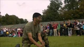 Gurkhas KHUKURI DANCE in Münsster Germany [upl. by Attenna]