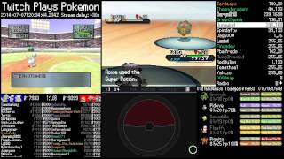 Roxie deafeated Toxic badge acquired  Twitch Plays Pokemon Official Highlights Blaze Black 2 [upl. by Lesiram]