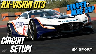 GT SPORT  Mazda RXVision GT3 CIRCUIT Setup [upl. by Kirschner]