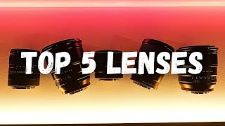 My Top 5 APSC Lenses 2024 Edition [upl. by Gimble]