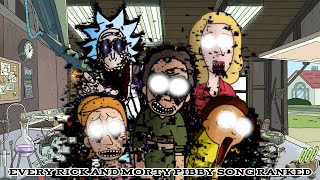 All Rick And Morty Pibby Songs RANKED [upl. by Plerre]