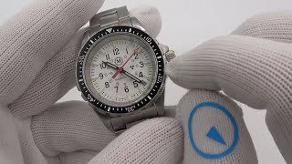 Marathon New Release  36mm White Dial Diver  The Arctic TSAR [upl. by Oby]