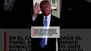 Tribunal publica documentos de la investigación del rol de Trump en el asalto al Capitolio [upl. by Eciened]