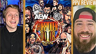 AEW x NJPW Forbidden Door 2024  PPV Review  The ZNT Wrestling Show 166 [upl. by Doolittle403]