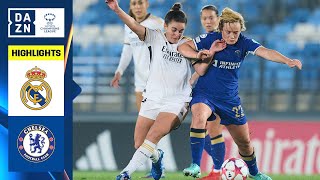 HIGHLIGHTS  Real Madrid vs Chelsea  UEFA Womens Champions League 202324 [upl. by Hagar138]