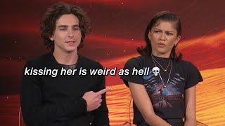 Timothée Chalamet being smooth and funny with women for 5 minutes straight  Part 2 [upl. by Yole]