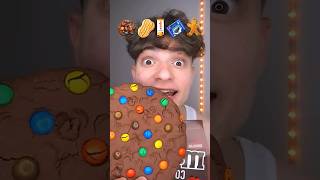 Giant Cookies 🍪 Emoji ASMR🤤satisfying fidget shorts trinding [upl. by Manno]