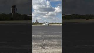 Young Eagles flight at Stinson Airport San Antonio [upl. by Nevet463]