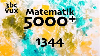 Matematik 5000 3bc 1344 [upl. by Ahsiakal]