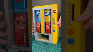 Giant Working Lego Soda Vending Machine lego [upl. by Nohj292]