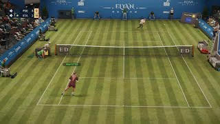 TopSpin 2K25  GAMEPLAY  BEST POINT EVER [upl. by Hodosh403]