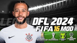 INCRÍVEL FIFA 16 MOBILE OFFLINE MOD MAIS COMPLETO DE TODOS ATUALIZADO [upl. by Ekez]