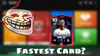 Trying the new POTM Vini Jr in Ea FC Mobile 24 [upl. by Lochner]