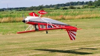 ② HANGAR 9 SUPER DECATHLONS amp H9 PIPER PAWNEES HORIZON HOBBY RC DISPLAY TEAM LONG MARSTON  2014 [upl. by Yrffoeg]