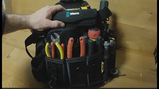 Maintenance Tech Tool Bag Tour Pt3 Toughbuilt Master Electricians Tool Pouch [upl. by Saimon]