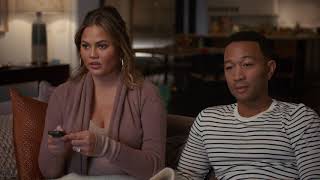 Hey Google׃ Remote John Legend and Chrissy Teigen [upl. by Unam]