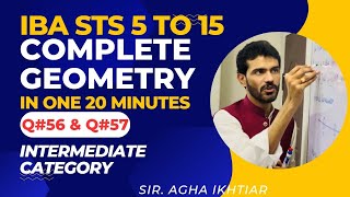 IBA STS 515  COMPLETE GEOMETRY  SIR Agha IKHTIAR [upl. by Anatnas]