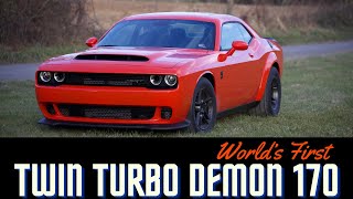 Worlds First Twin Turbo Demon 170 [upl. by Coleen]