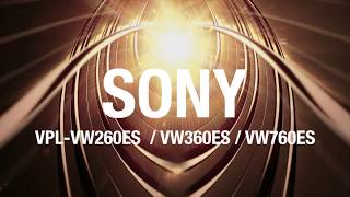 Sony VPL VW260 ES VPL VW360 ES VPL VW760ES Laser 4K Beamer [upl. by Kirschner]