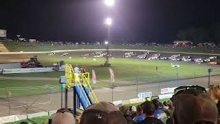 wissota 100 late model feature start [upl. by Eugenle]